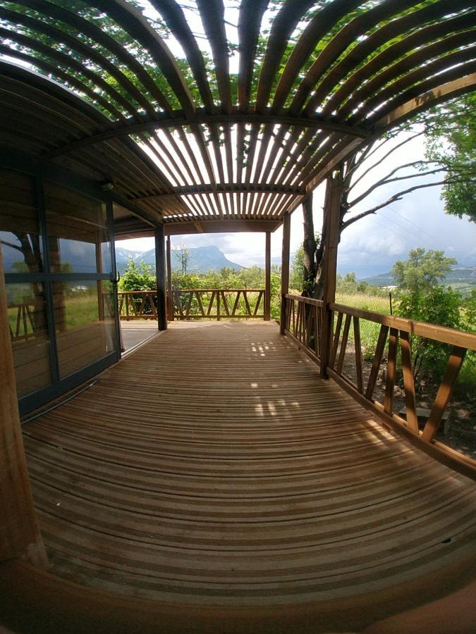 Hotel Camping Les Grillons Embrun Esterno foto
